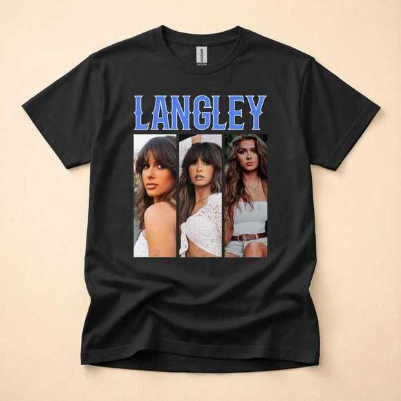 Other - Langley Collage Tee Black Unisex